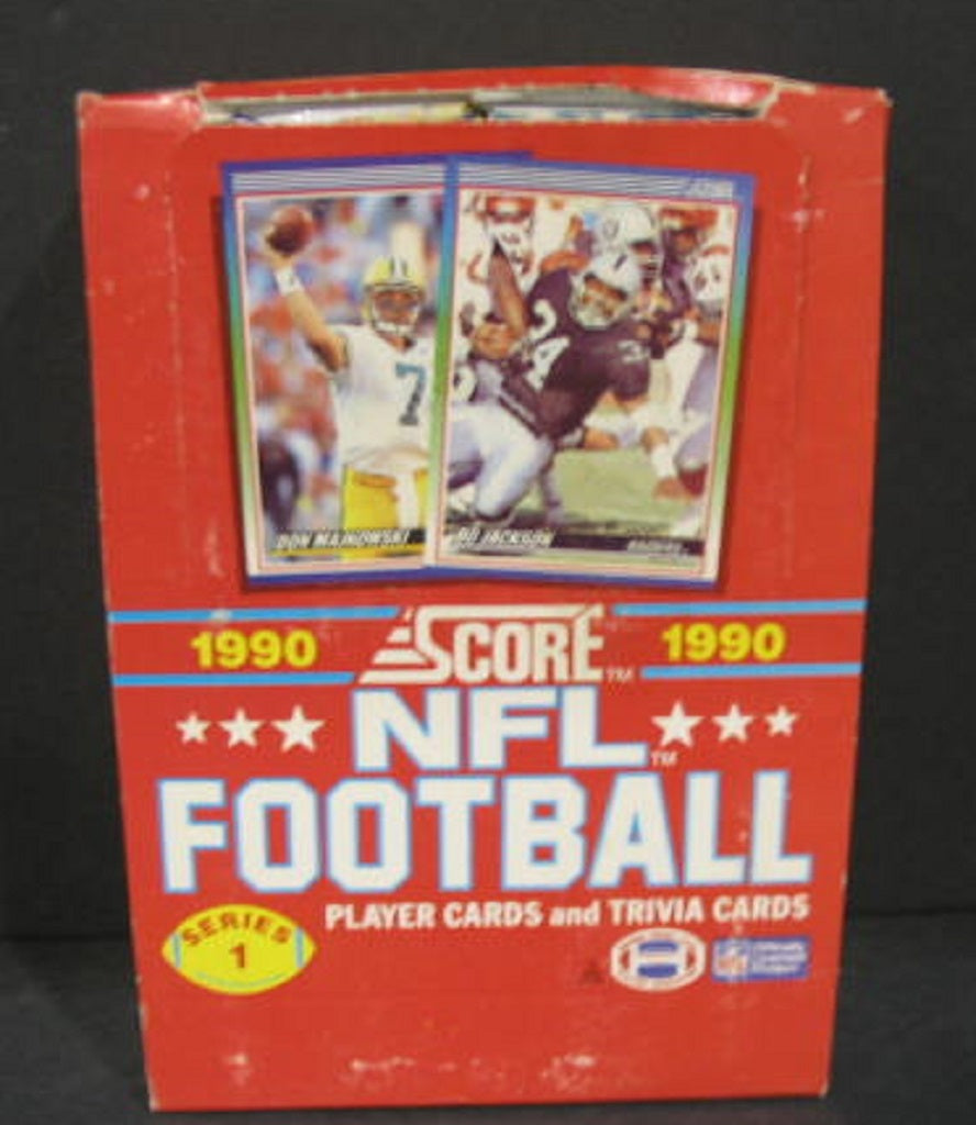 1990 Score Football Series 1 Box