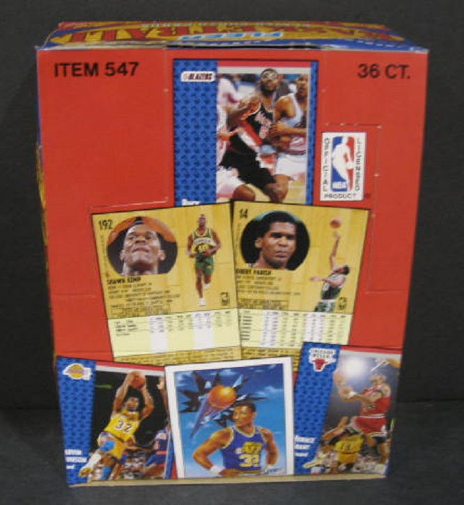 1991/92 Fleer Basketball Series 1 Wax Box