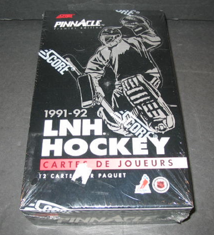 1991/92 Pinnacle Hockey Box (French)