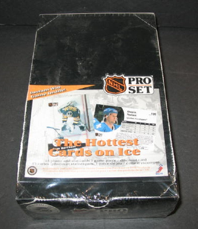 1991/92 Pro Set Hockey Series 1 Box (English) (36/15)