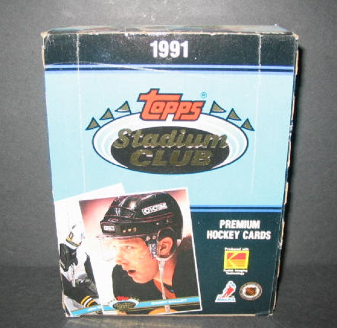 1991/92 Topps Stadium Club Hockey Box