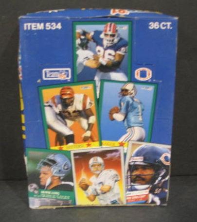 1991 Fleer Football Unopened Wax Box