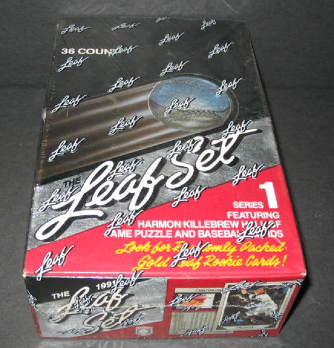 1991 Leaf Baseball Series 1 Box