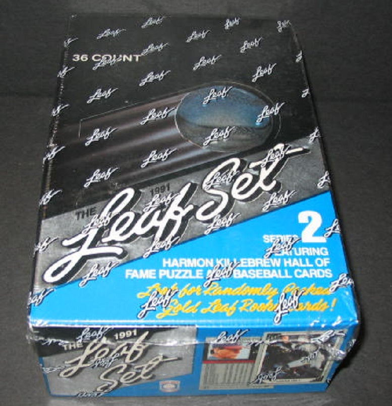 1991 Leaf Baseball Series 2 Box