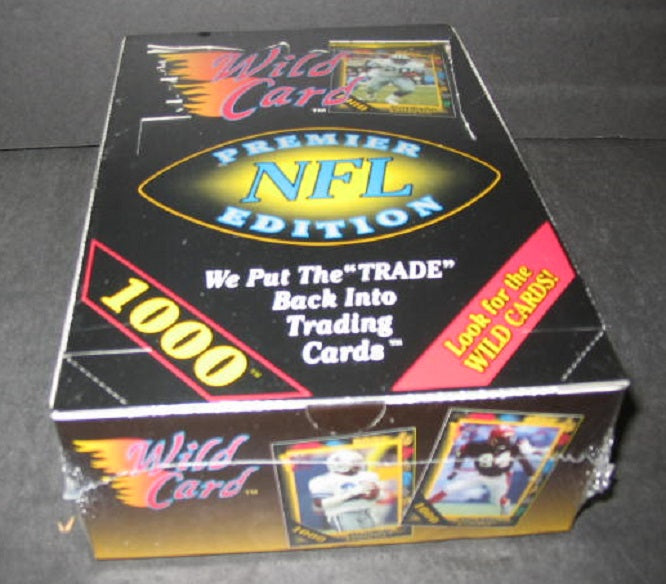 1991 Wild Card NFL Football Box