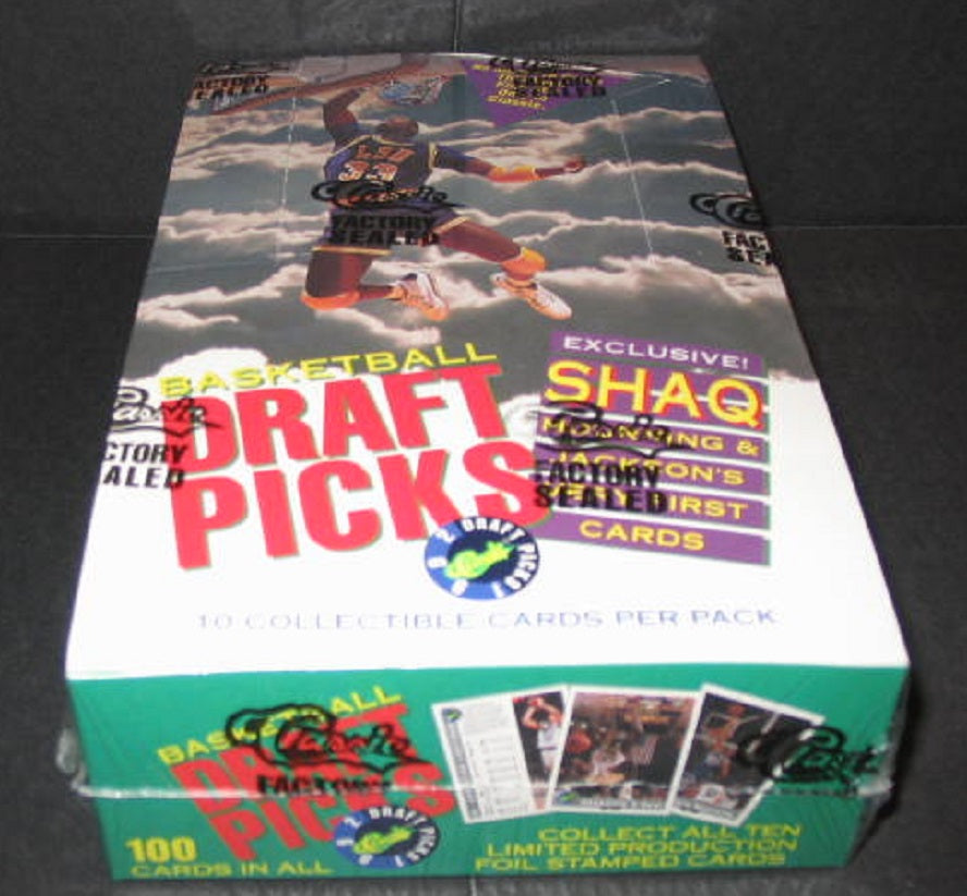 1992/93 Classic Draft Picks Basketball Box