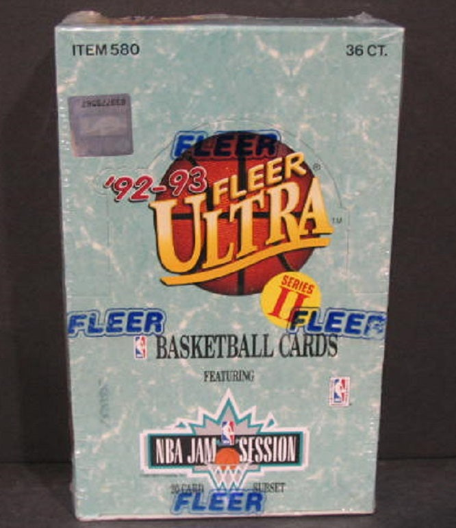 1992/93 Fleer Ultra Basketball Series 2 Box