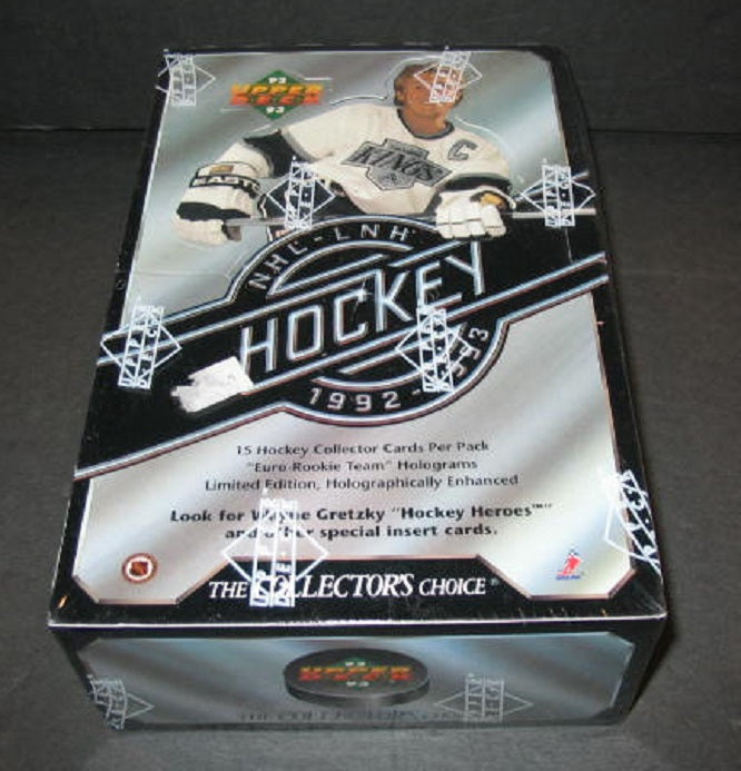 1992/93 Upper Deck Hockey Low Series Box (36/15)