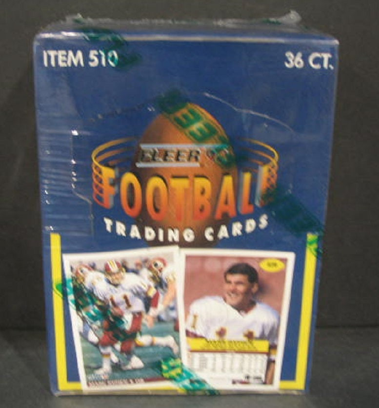 1992 Fleer Football Box