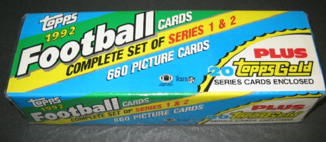 1992 Topps Football Factory Set
