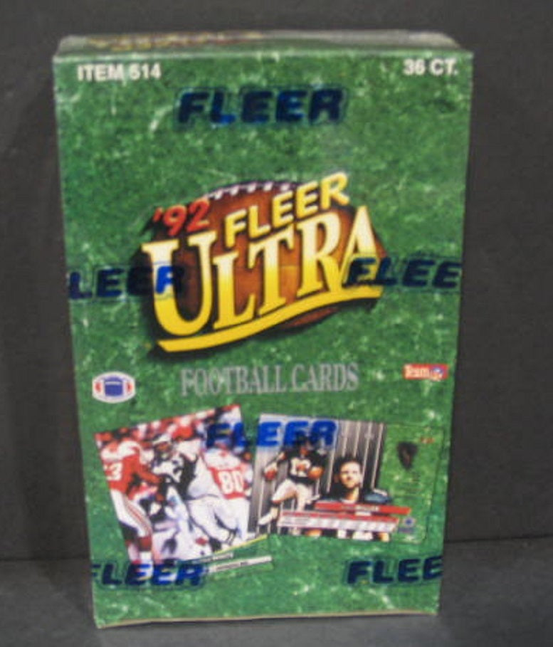 1992 Fleer Ultra Football Box