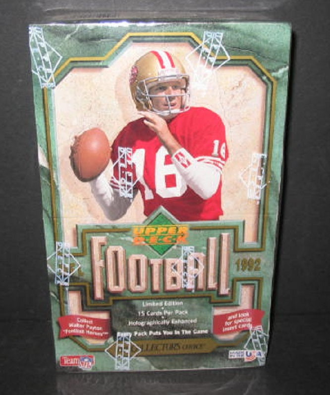 1992 Upper Deck Football Series 1 Box (36/15)