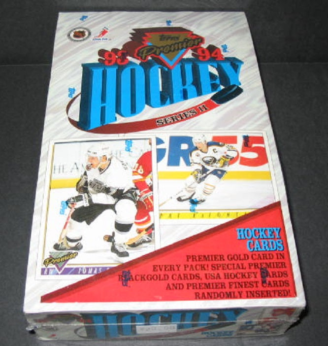1993/94 Topps Premier Hockey Series 2 Box (36/12)