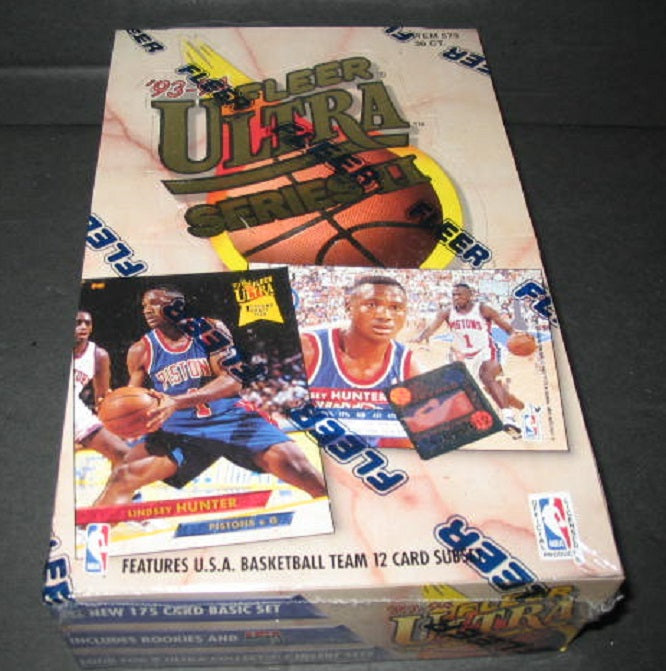 1993/94 Fleer Ultra Basketball Series 2 Box