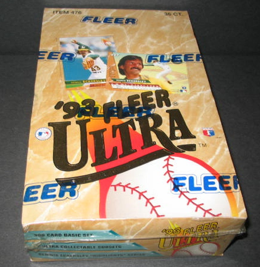 1993 Fleer Ultra Baseball Series 1 Box