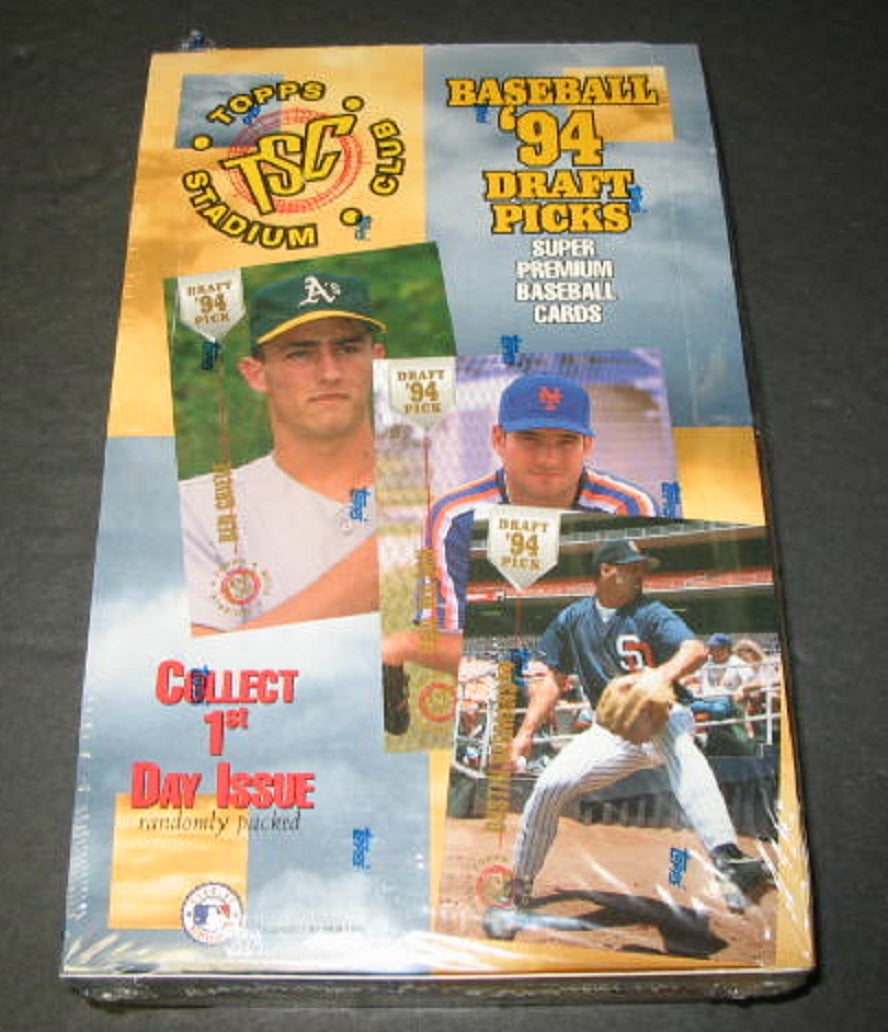 1994 Topps Stadium Club Baseball Draft Picks Box