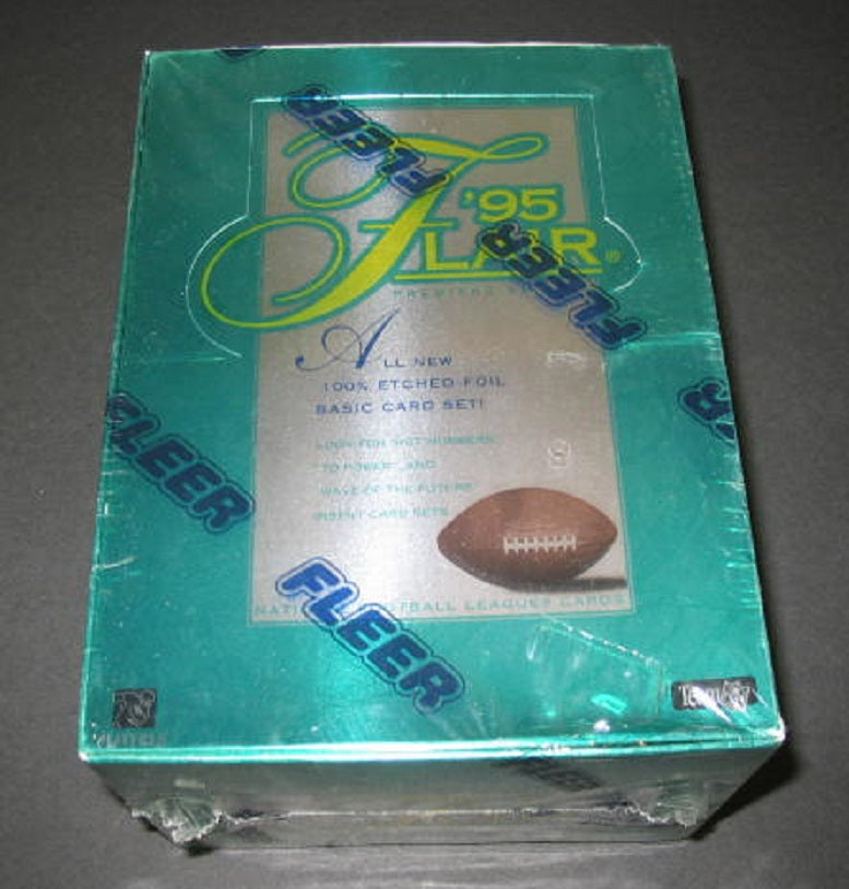 1995 Fleer Flair Football Box