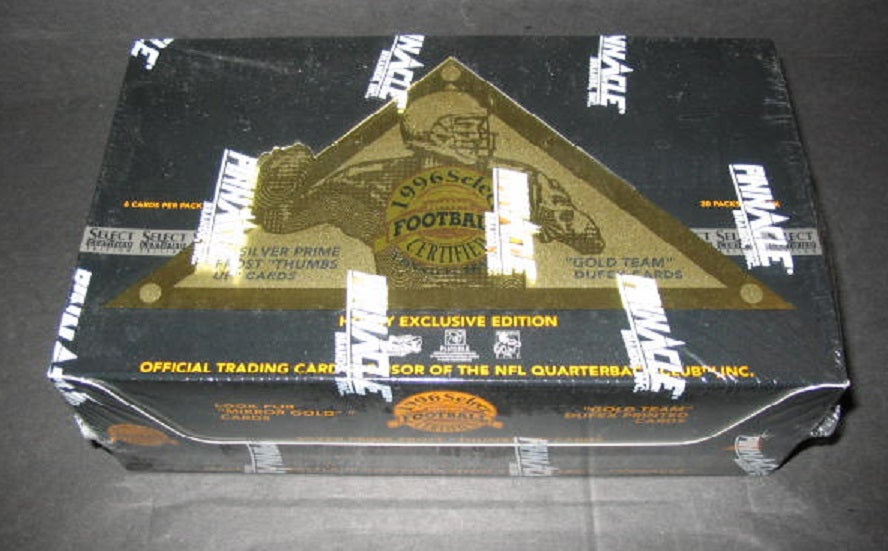 1996 Pinnacle Select Certified Football Box (Hobby)