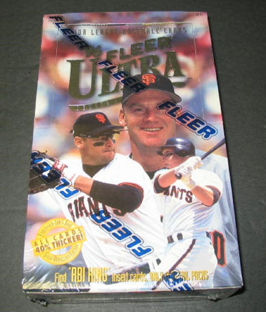 1996 Fleer Ultra Baseball Series 1 Box (Retail)