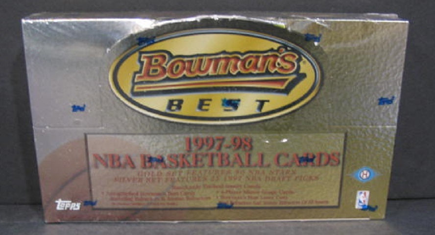 1997/98 Bowman's Best Basketball Box (Hobby) (24/6)