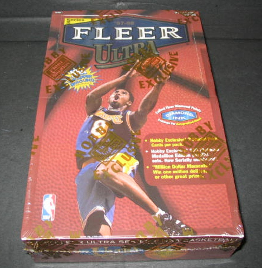 1997/98 Fleer Ultra Basketball Series 2 Box (Hobby) (24/10)