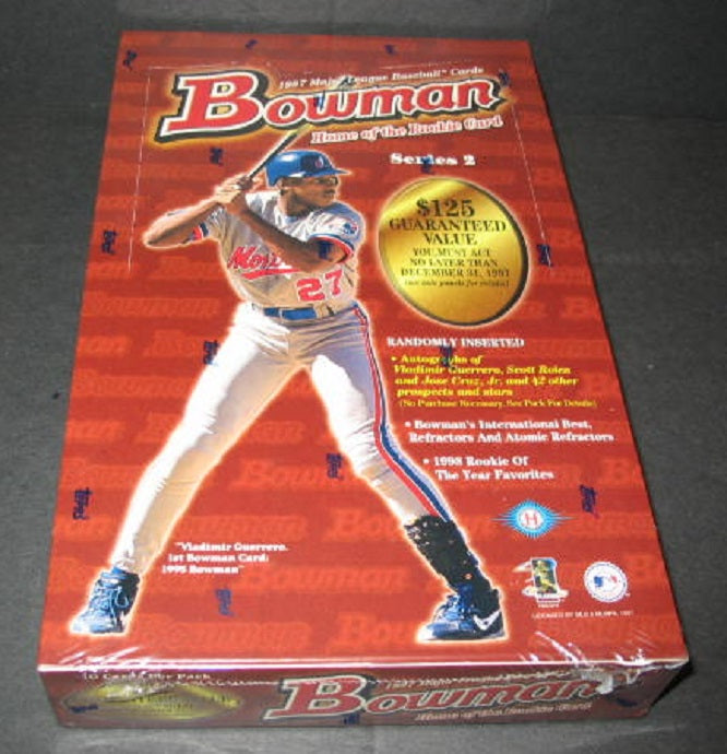 1997 Bowman Baseball Series 2 Box (Hobby)