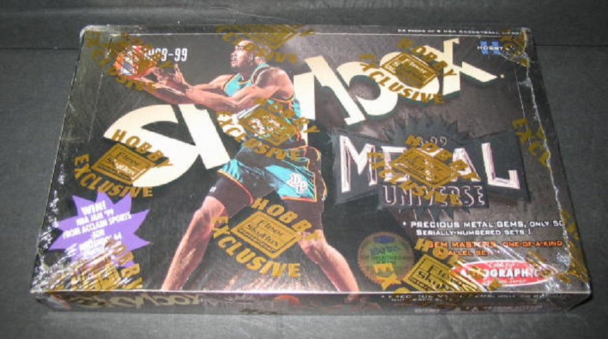 1998/99 Skybox Metal Universe Basketball Box (Hobby)