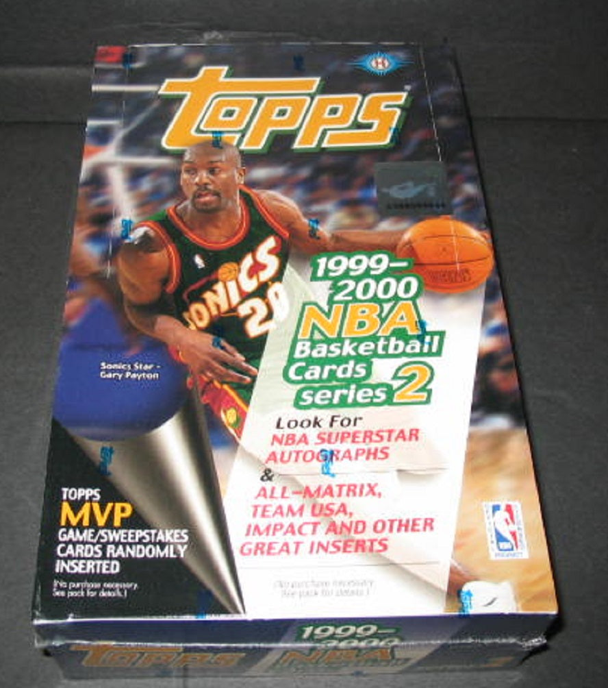 1999/00 Topps Basketball Series 2 Box (Hobby)