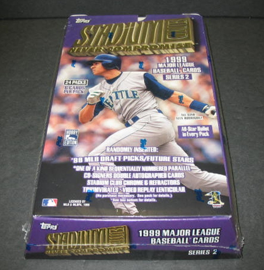 1999 Topps Stadium Club Baseball Series 2 Box (Hobby)