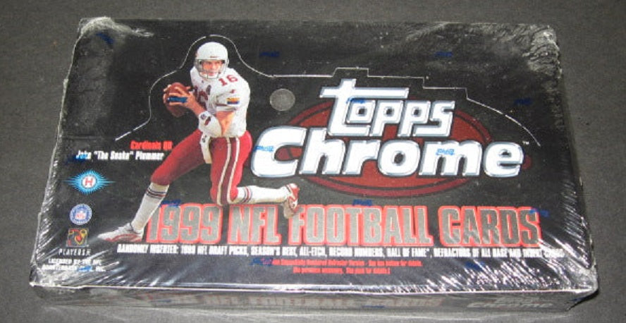 1999 Topps Chrome Football Box (Hobby)