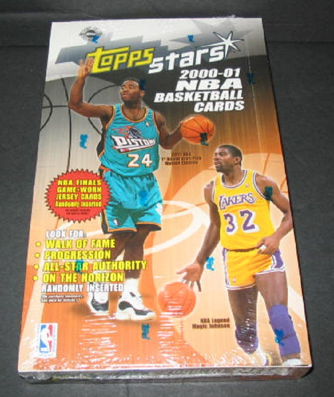 2000/01 Topps Stars Basketball Box (HTA)