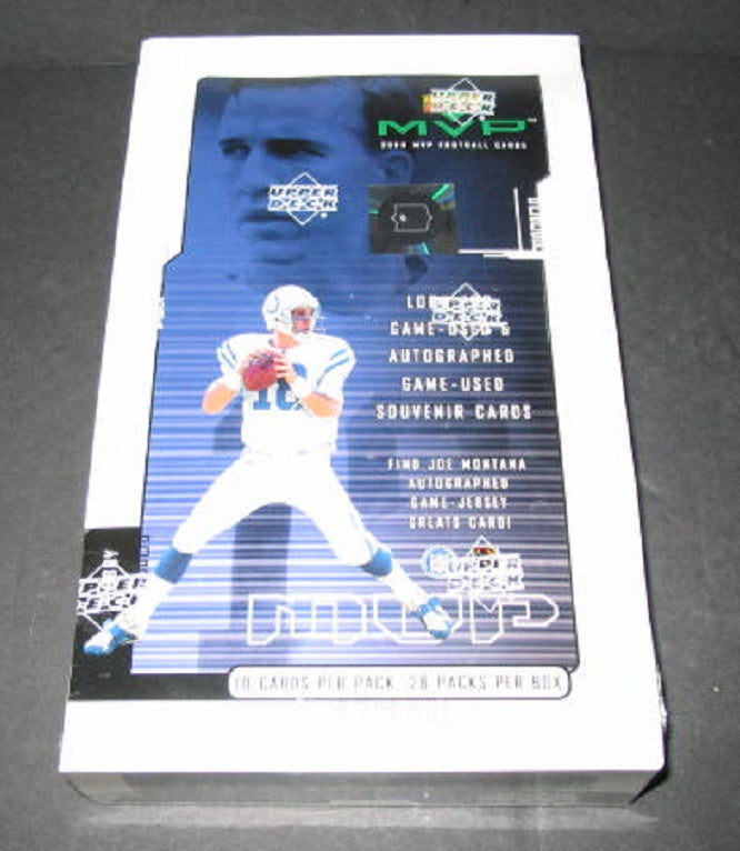 2000 Upper Deck MVP Football Box (Hobby) (28/10)