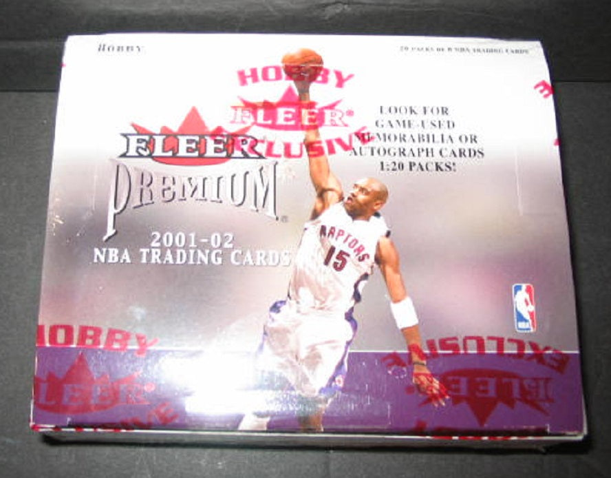2001/02 Fleer Premium Basketball Box (Hobby)