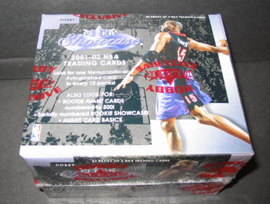 2001/02 Fleer Showcase Basketball Box (Hobby)