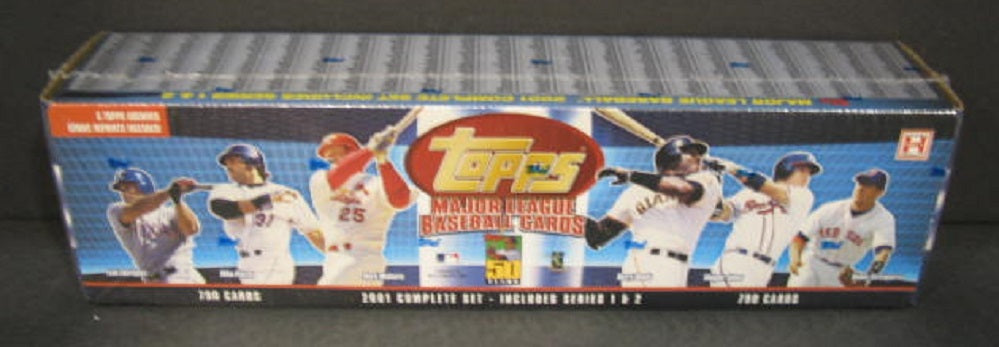 2001 Topps Baseball Factory Set (Hobby) (Blue)