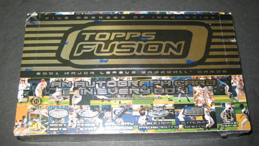 2001 Topps Fusion Baseball Box (Hobby)