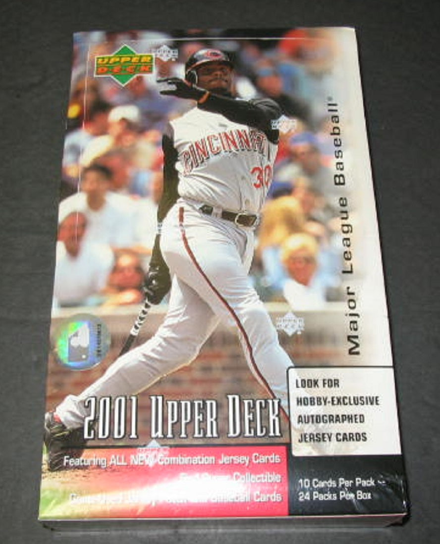 2001 Upper Deck Baseball Series 1 Box (Hobby) (24/10)