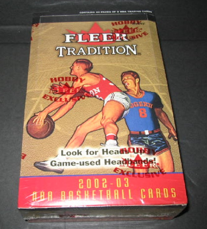 2002/03 Fleer Tradition Basketball Box (Hobby)