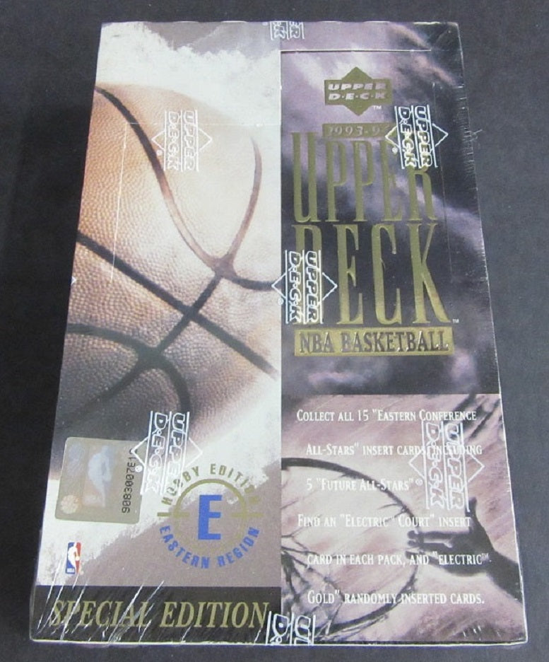 1993/94 Upper Deck Special Edition SE Basketball Box (Hobby) (East)