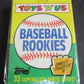 1989 Topps Baseball Toys R Us Baseball Rookies Factory Set