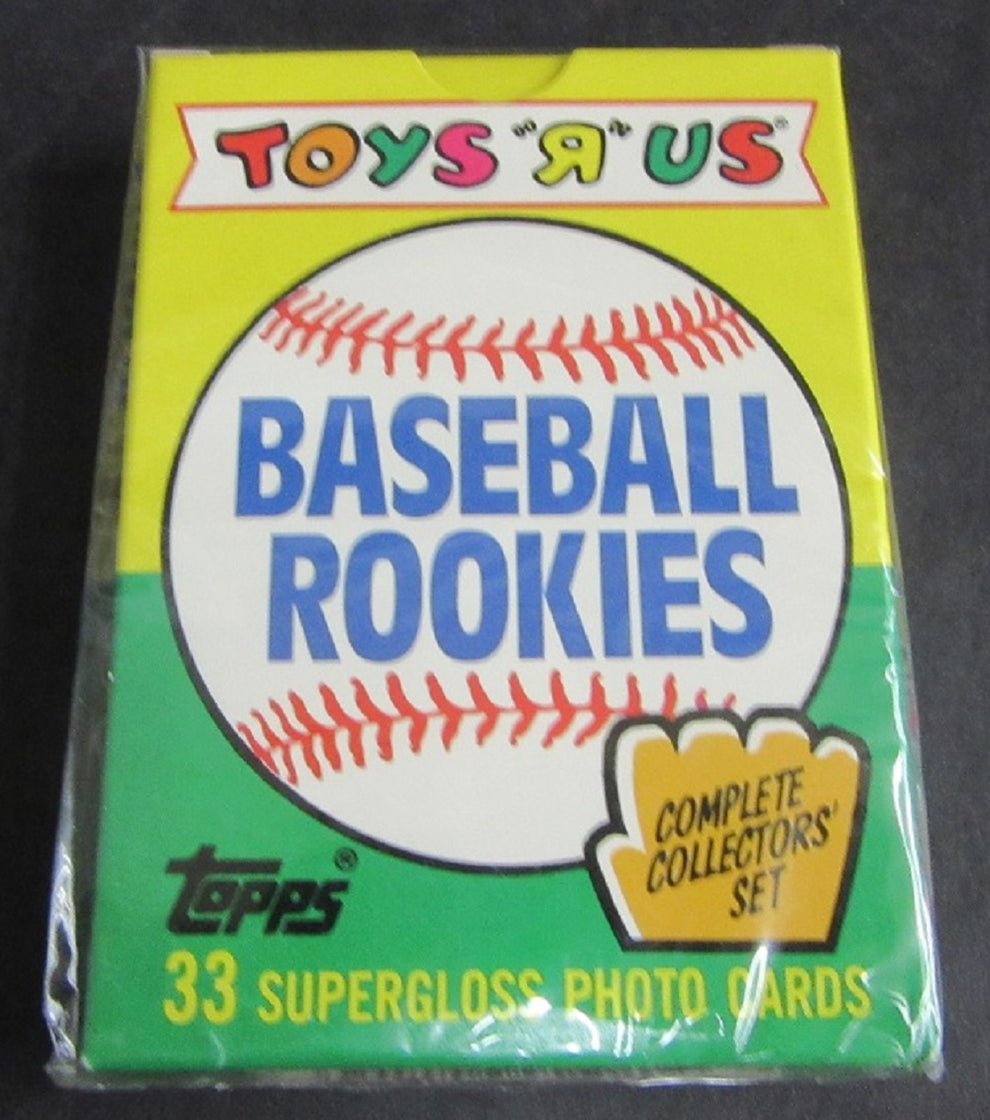 1989 Topps Baseball Toys R Us Baseball Rookies Factory Set Baseball