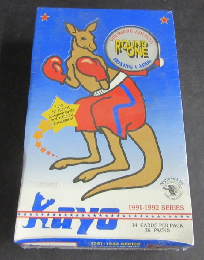 1991 1991/92 Kayo Boxing Cards Premiere Edition Box (36/14)