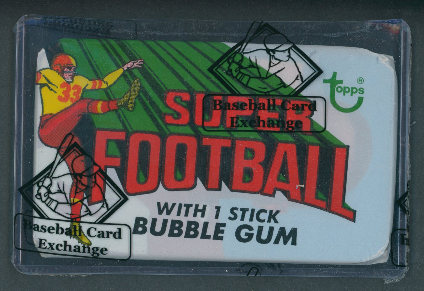 1970 Topps Football Super Unopened Wax Pack (BBCE)