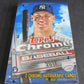 2017 Topps Chrome Baseball Box (Hobby) (24/4)