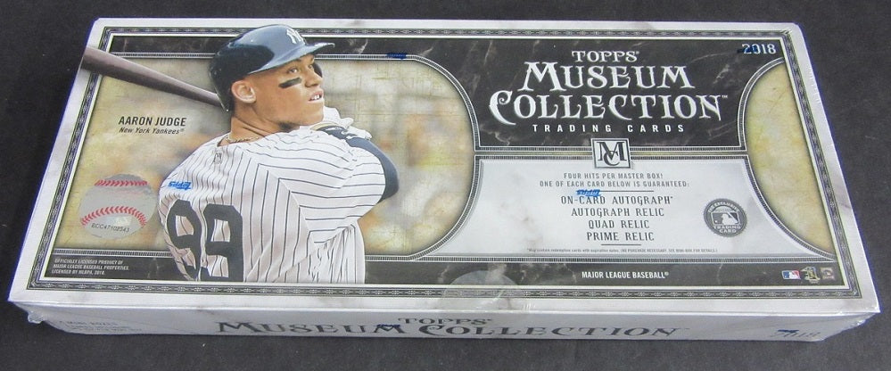 2018 Topps Museum Collection Baseball Box (Hobby)