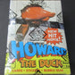 1986 Topps Howard The Duck Unopened Wax Box (BBCE) (X-Out)
