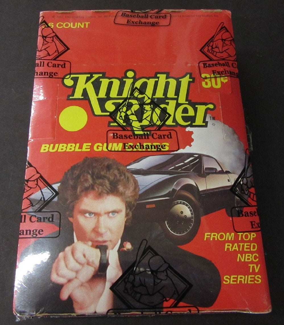 1983 Donruss Knight Rider Unopened Wax Box (BBCE)