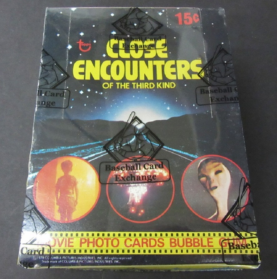 1978 Topps Close Encounters Unopened Wax Box (BBCE)