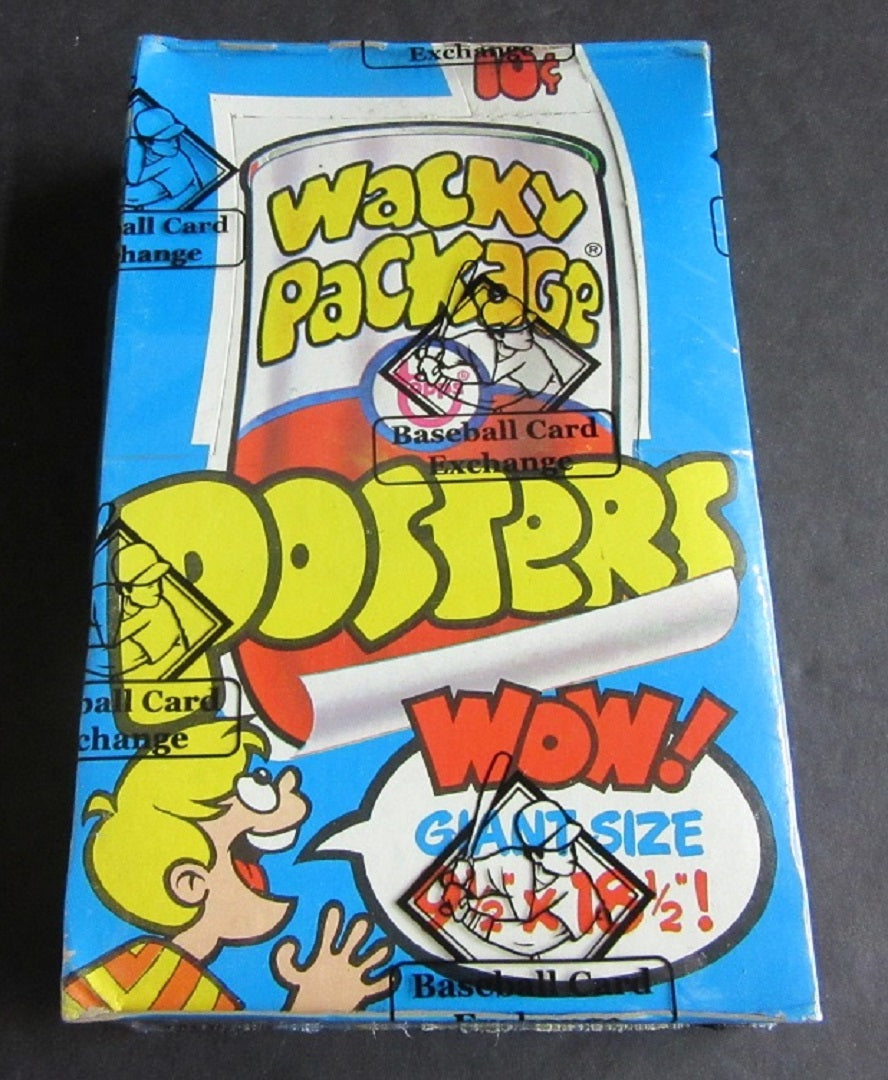 1974 Topps Wacky Package Posters Unopened Wax Box (BBCE)