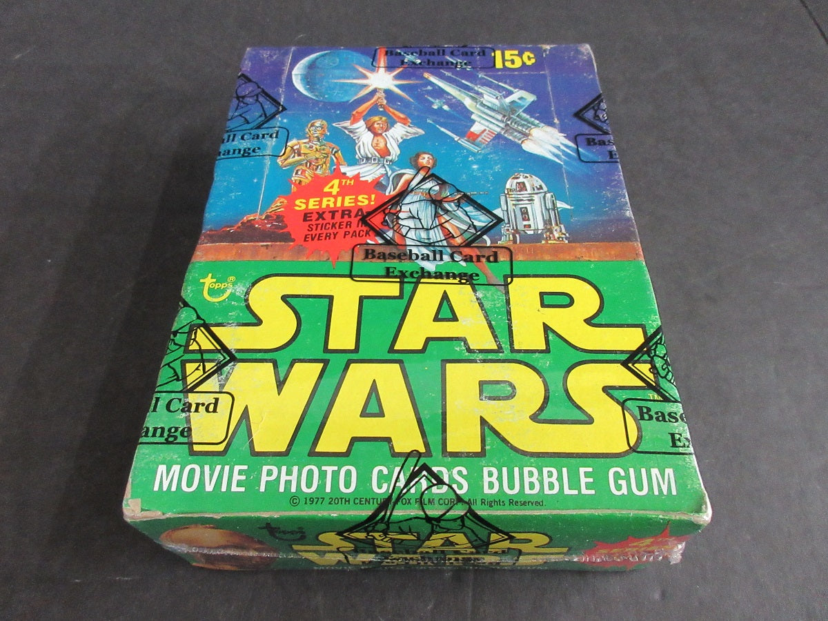 1978 Topps Star Wars Unopened Series 4 Wax Box